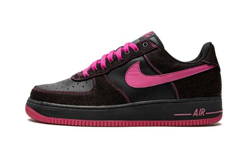 Nike Lifestyle AIR FORCE 1 WMNS 'Black Bright Rose'
